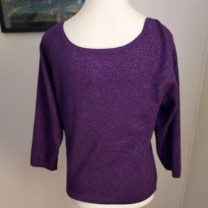 WORTHINGTON pit to pit 18 inches  Purple length 20  VGC